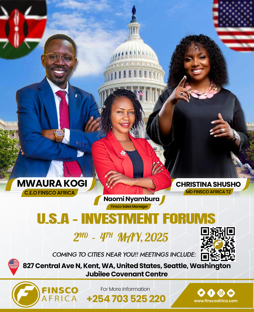 π Finsco Africa U.S.A Investments Tour 1 ceo Seattle3a